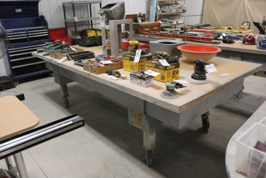 61" x 121" Portable casting table
