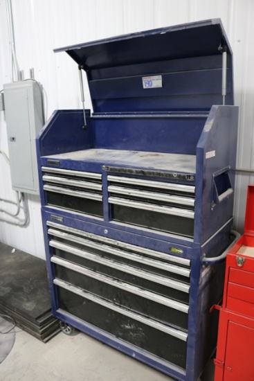 Performax 11 drawer blue tool cabinet