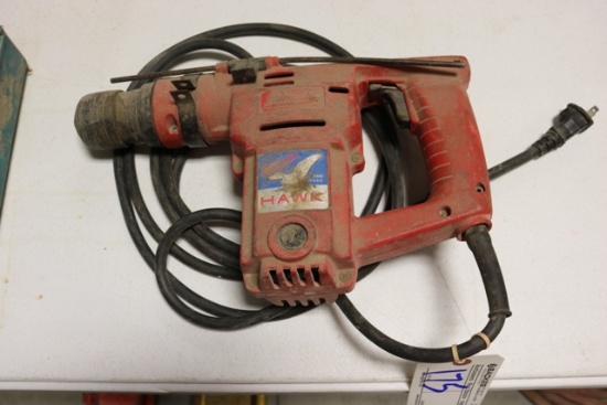 Milwaukee hawk hammer drill
