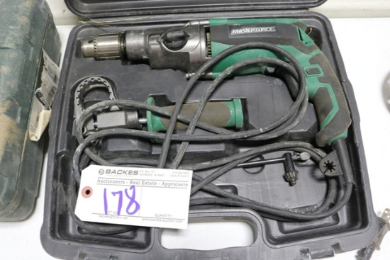 Master Force hammer drill