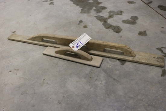 16" & 48" Wood concrete mags