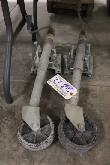 Times 2 - Trailer jack stands