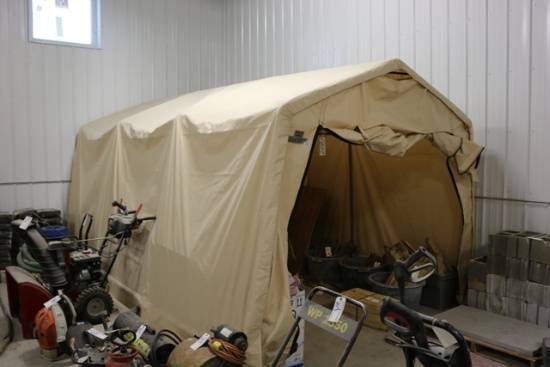 9’ x 18’ x 8’ high Hoop hut w/ plastic cover