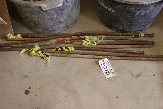 Times 10 - 36" - 48" steel form stakes