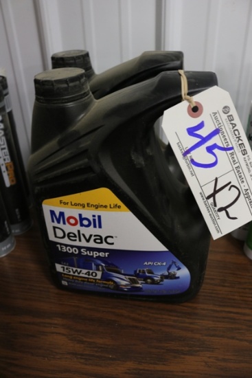 Times 2 - Gallons Mobil 15W400 oil
