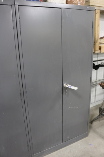 Uline 2 door metal shop cabinet