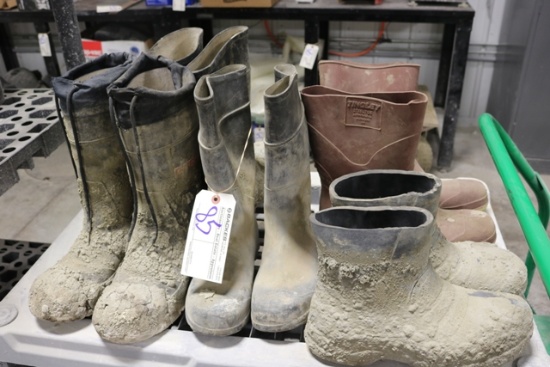 5 Sets of Rubber boots