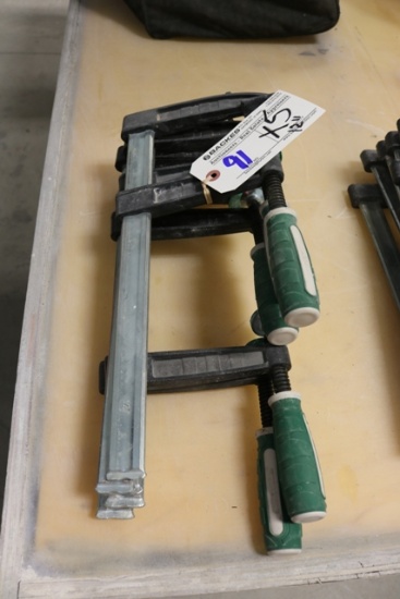 Times 5 - Master force 12" hand clamps