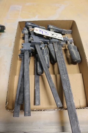 Times 7 - Hand clamps 5) 12" & 2) 18"