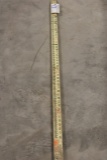 Fiberglass story pole