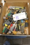 Box assorted screw drivers