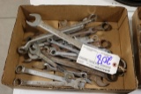 Box of Craftsman and assorted wrenches