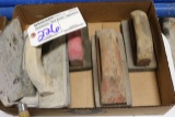 Box of hand grinding stones