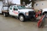 2008 Ford F450 XL Super Duty V-8 - 6.7 liter Power stroke crew cab truck w/