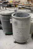3 - 55 gallon water barrels