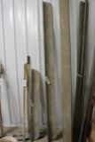 8' Aluminum screed board for power vibrator