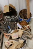 5 Buckets of wall ties and misc.