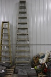 12' Werner aluminum step ladder