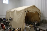 9’ x 18’ x 8’ high Hoop hut w/ plastic cover