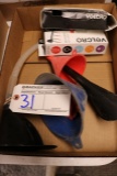 Box of funnel and Velcro