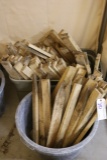 Used wood stakes
