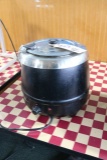 Soup kettle with thermostat - no soup pan