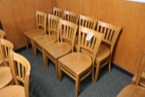 Times 8 - maple dining chairs