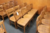 Times 8 - Oak dining chairs