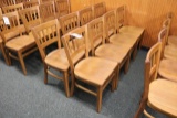 Times 8 - Oak dining chairs
