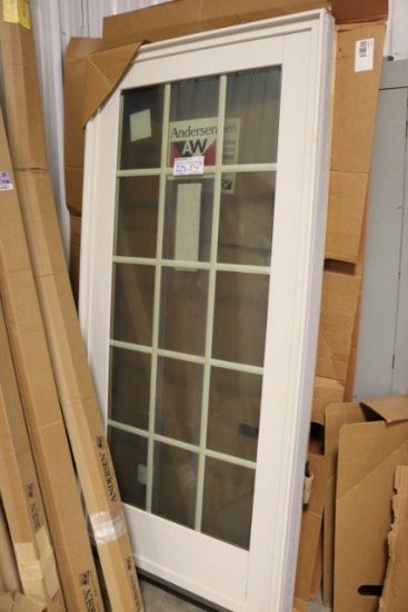 Anderson 3-0 x 6-8 framed door - stationary - non opening