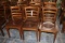 Times 12 - Maple ladder back dining chairs