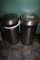 Times 2 - Stainless trash cans