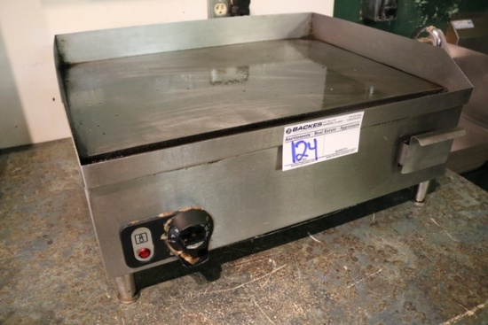 Vollrath 24" electric flat grill 1 phase