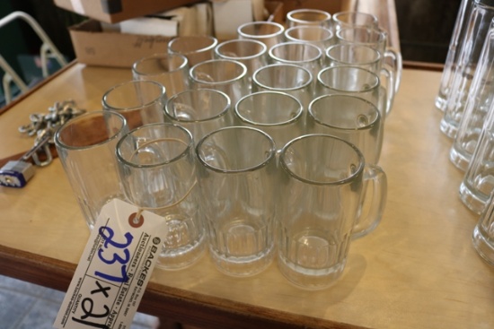 Times 21 - 12 oz glass mugs