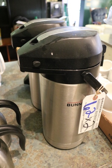 Times 2 -Bunn Stainless thermal air pots
