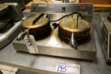 Nemco 7000-2 double waffle maker