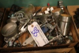 Box kitchenware, cookie cutters, tongs, shakers