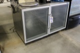 Silverking SKF48G under counter 2 glass door freezer