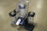 Waring Xtreme MX1100XTX counter top blender with 4 pitchers & lids - nice