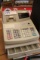 Sharp XE-A205 cash register w/ broken drawer latch