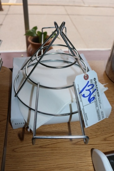 Stainless cone filter w/ filters