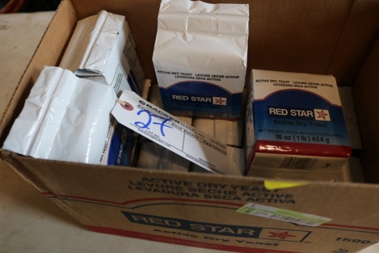 3/4 Case Red Star dry yeast