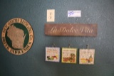 Wisconsin beer wood wall signs
