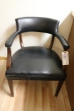 Black captains chair