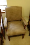 Padded arm chairs