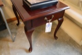 Cherry finish end table