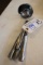 Times 5 - stainless ladels - 4) 4 oz & 1) 1 oz