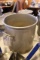 times 2 - 30 quart aluminum stock pots - dented bottom