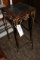 Metal plant stand w./ glass top