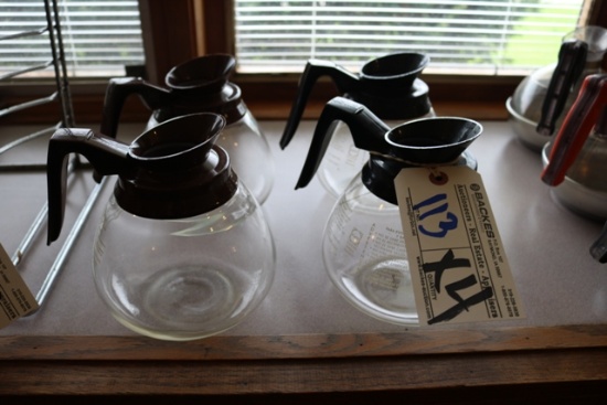 Times 4 - Glass coffee pots